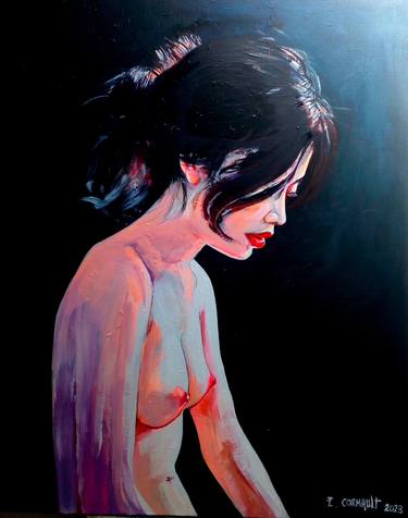 Original Fine Art Nude Paintings by Philippe Cormault