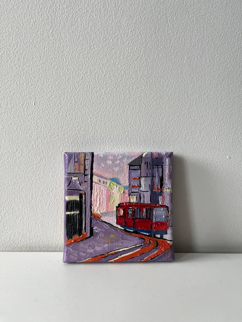 Original Impressionism Travel Painting by Maria Karceva