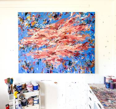 Original Abstract Expressionism Abstract Paintings by Marcy Parks