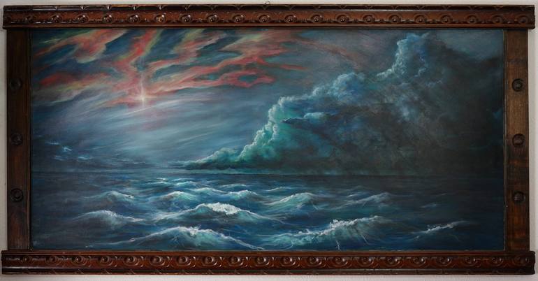 Original Fine Art Seascape Painting by Eric Giessmann