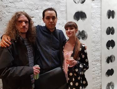 Three Young Artists, Hart's Lane Studio, London, 1st May 2018 - Limited Edition 1 of 3 thumb