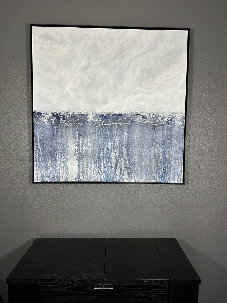 Original Abstract Landscape Painting by Linda Mazur