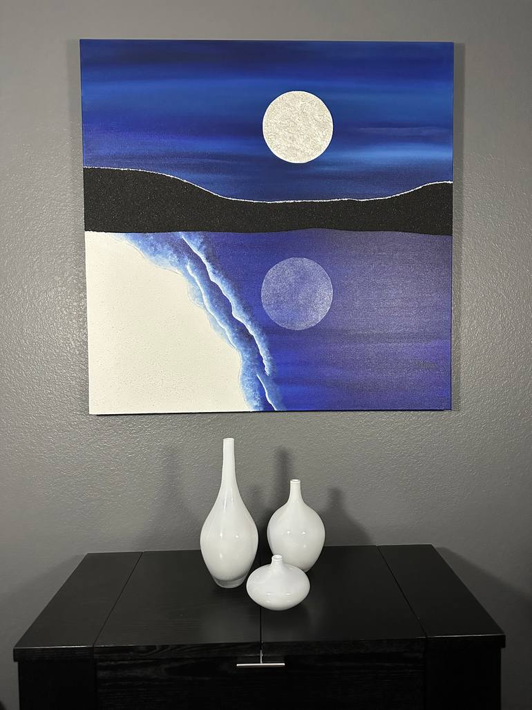 Original Contemporary Landscape Painting by Linda Mazur