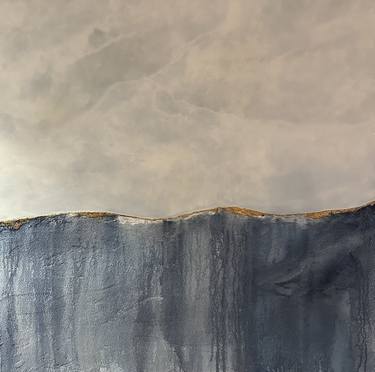 Original Surrealism Language Painting by Linda Mazur