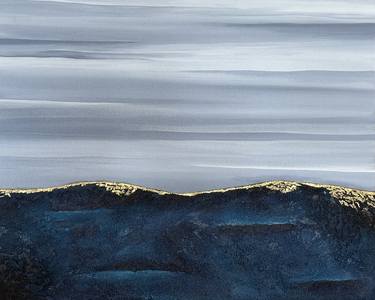 Original Abstract Landscape Painting by Linda Mazur