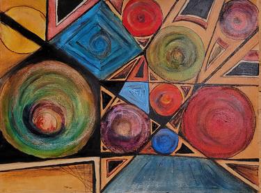 Original Abstract Paintings by Robert d'Entremont
