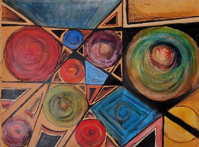 Original Abstract Painting by Robert d'Entremont