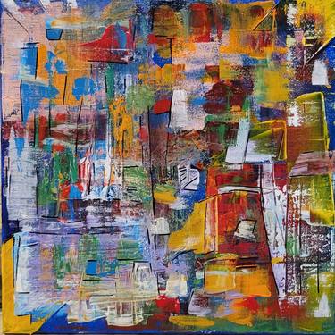 Original Abstract Expressionism Abstract Paintings by Robert d'Entremont