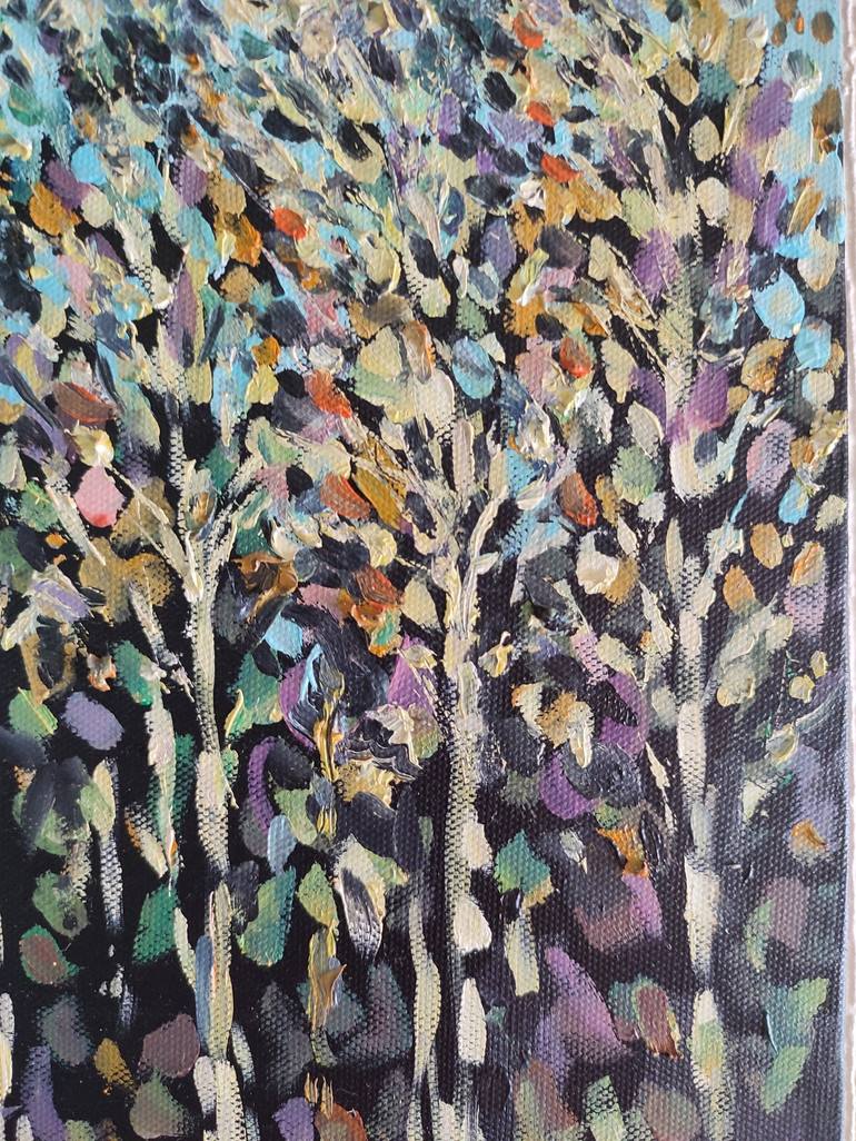 Original Expressionism Tree Painting by Damian Clark