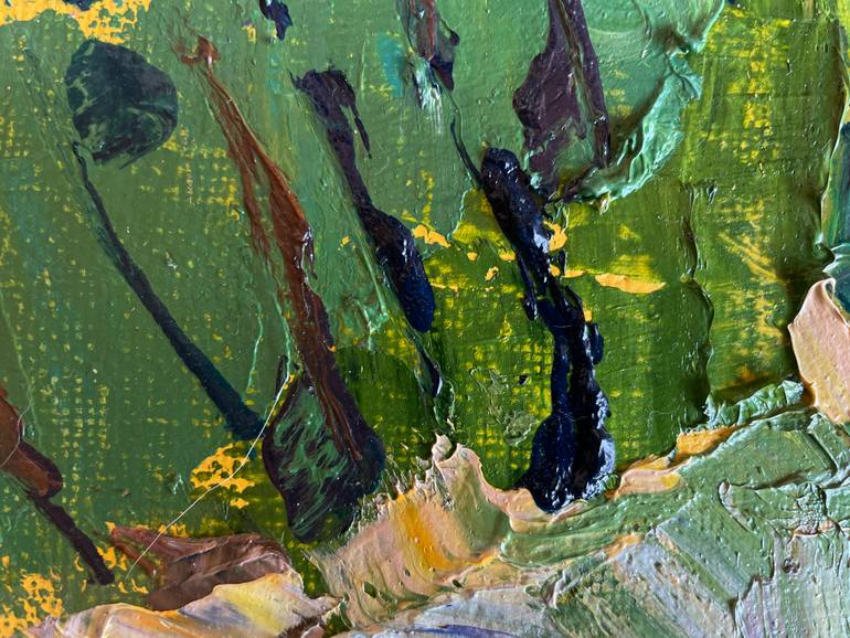 Original Expressionism Landscape Painting by Andriy Gaidar