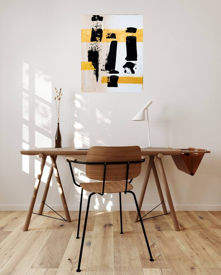 Original Contemporary Abstract Painting by Judit Székely