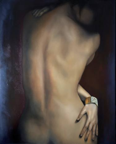 Original Figurative Nude Paintings by Olga Stachwiuk