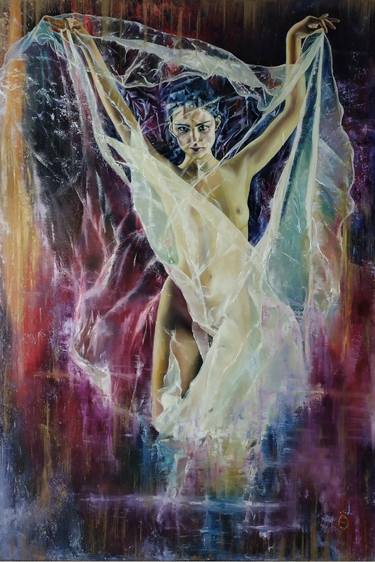 Original Fine Art Nude Paintings by Olga Stachwiuk