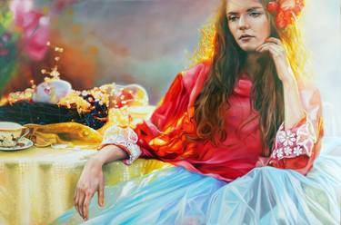 Original Women Paintings by Olga Stachwiuk