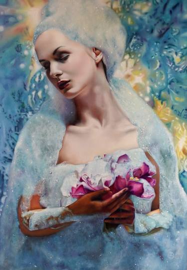 Original Women Paintings by Olga Stachwiuk