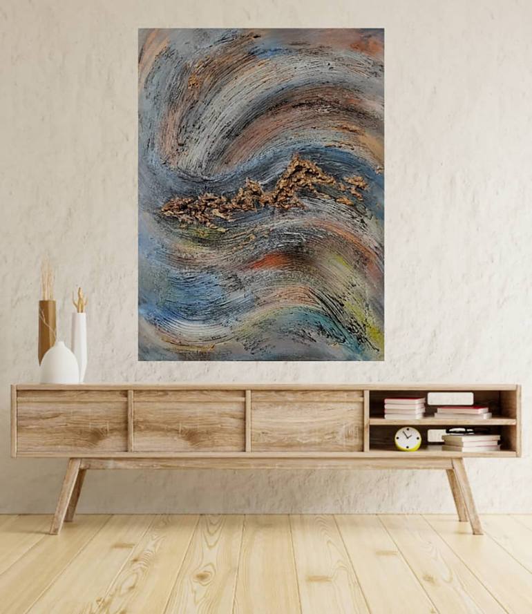 Original Contemporary Abstract Painting by YF Chang