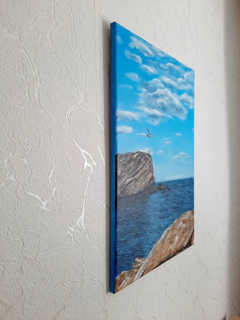 Original Seascape Painting by Olena Berest