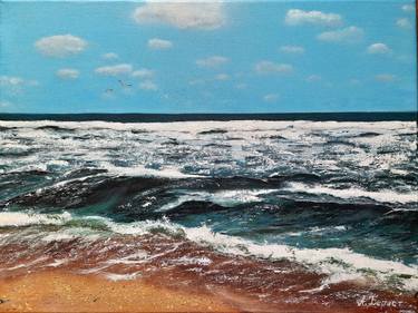 Original Fine Art Seascape Paintings by Olena Berest