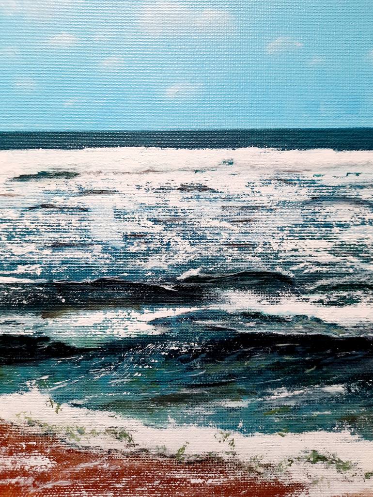 Original Fine Art Seascape Painting by Olena Berest