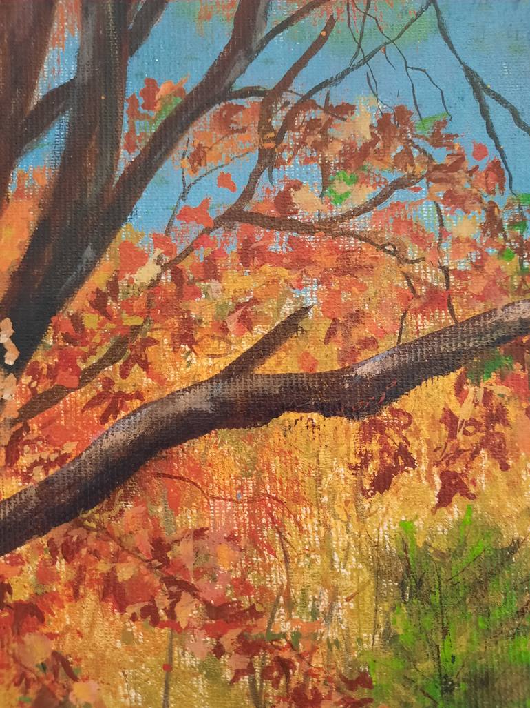 Original Modernism Nature Painting by Olena Berest