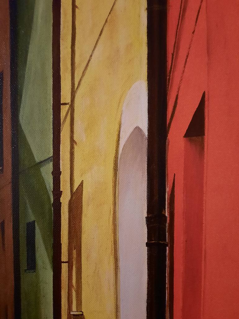 Original Architecture Painting by Olena Berest