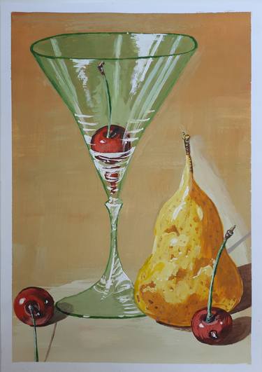 Original Fine Art Food & Drink Paintings by Olena Berest