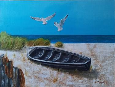 Print of Fine Art Beach Paintings by Olena Berest