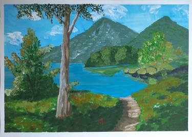 Original Landscape Paintings by Olena Berest