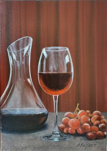 Original Contemporary Food & Drink Paintings by Olena Berest