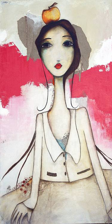 Original Contemporary Women Paintings by Armandine JS