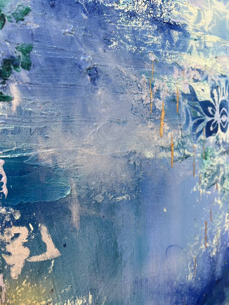 Original Abstract Expressionism Abstract Painting by Christine Anokhi Gewehr