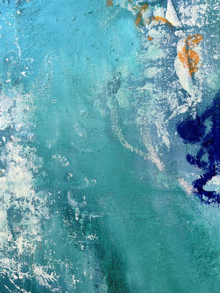 Original Abstract Expressionism Abstract Painting by Christine Anokhi Gewehr