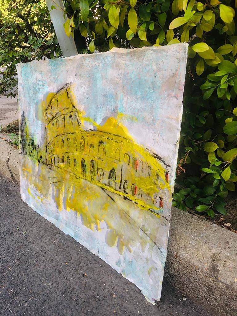 Original Expressionism Places Painting by Giusy Lauriola