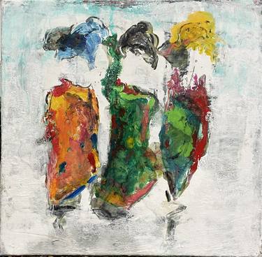 Print of Abstract People Paintings by Giusy Lauriola