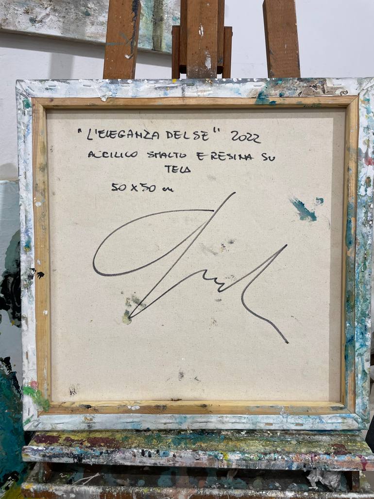 Original Abstract People Painting by Giusy Lauriola