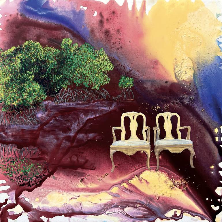 Print of Expressionism Nature Paintings by Giusy Lauriola