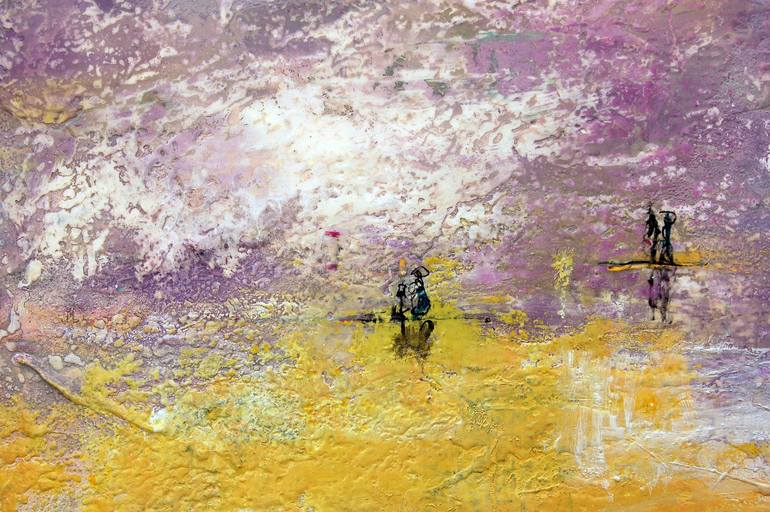 Original Abstract Landscape Painting by Giusy Lauriola