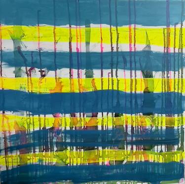 Original Abstract Expressionism Abstract Painting by Samuel Bartlett
