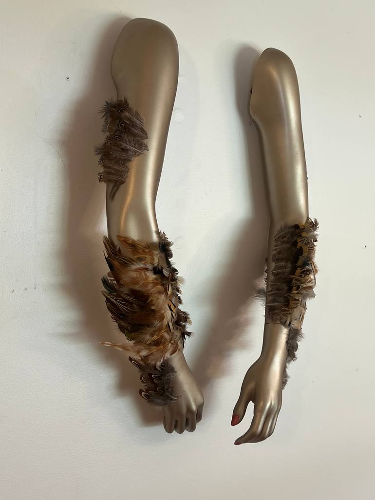 Original Surrealism Women Sculpture by Samuel Bartlett