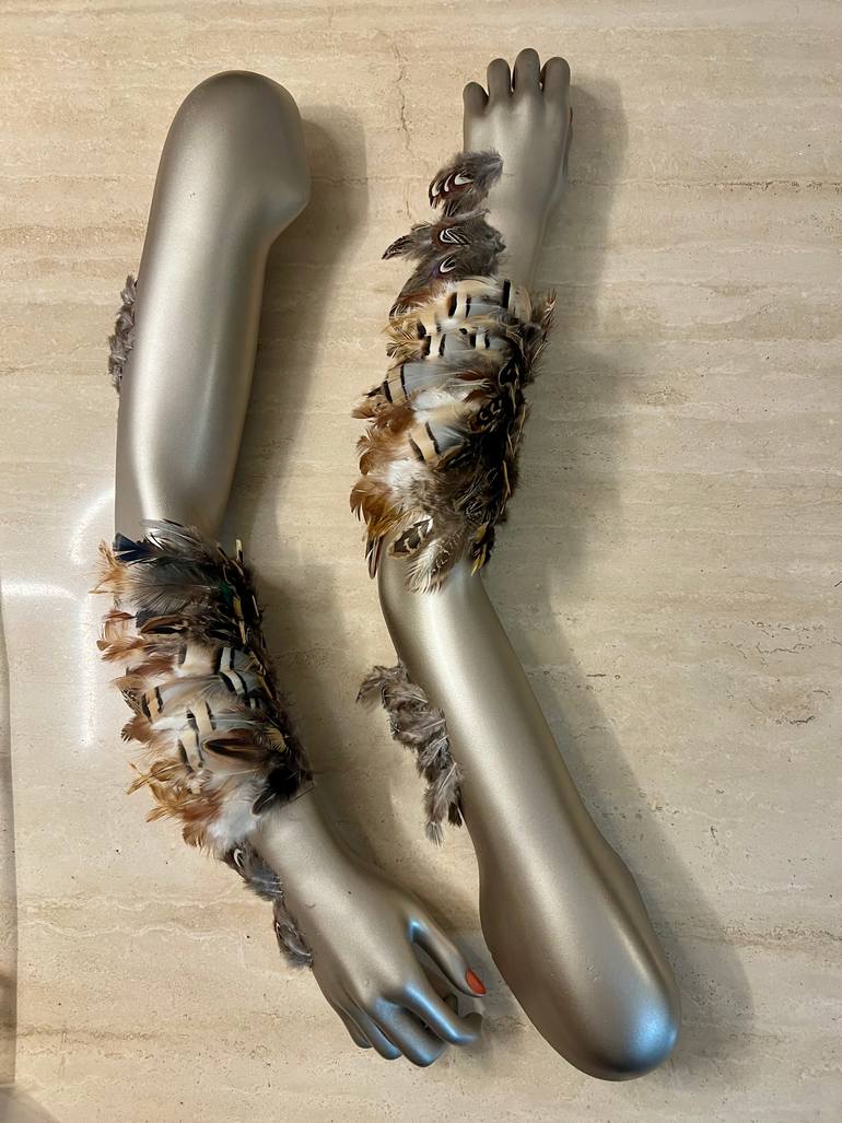 Original Surrealism Women Sculpture by Samuel Bartlett