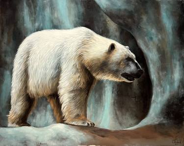 Print of Photorealism Animal Paintings by Niko Arabidze