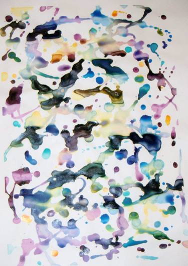 Original Abstract Painting by Alexandra Evans-Hall