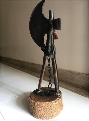 Original Art Deco Home Sculpture by Imran Ahmed