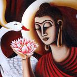 Lord Buddha by Chitra Singh