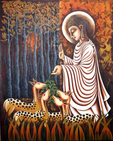 Original Religious Paintings by Chitra Singh