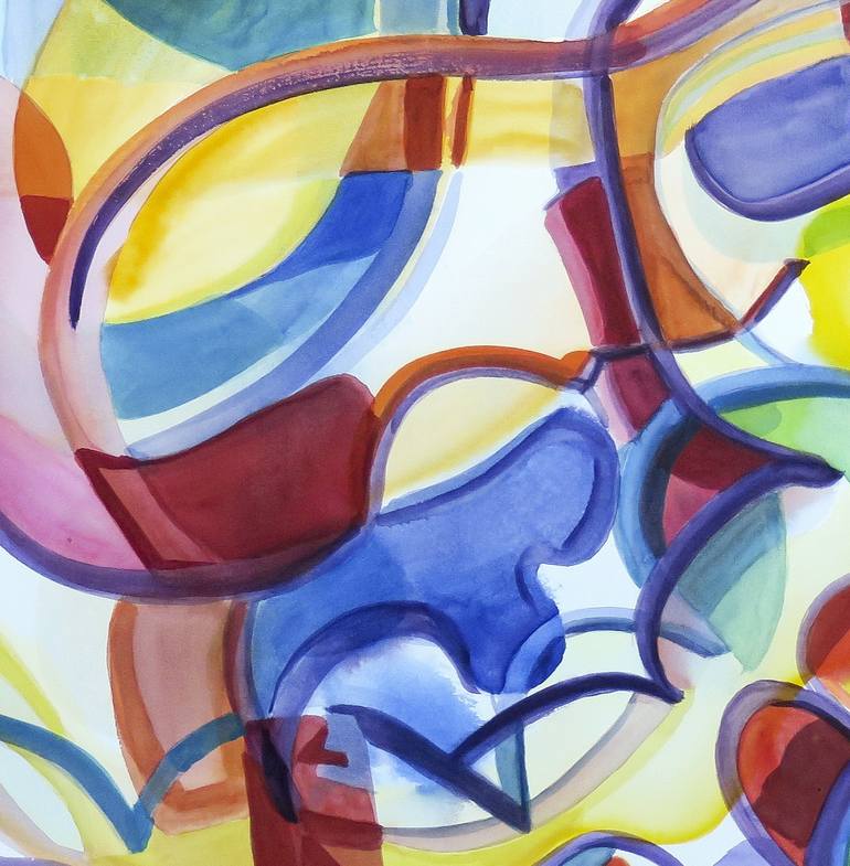 Original Abstract Painting by Julián García-Viso