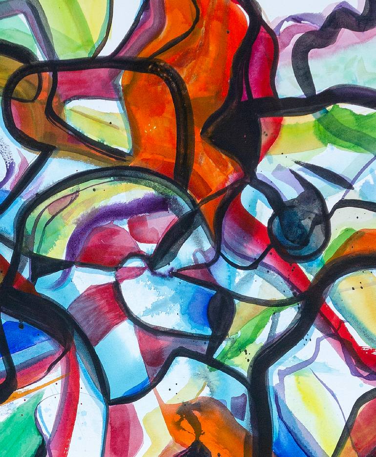 Original Contemporary Abstract Painting by Julián García-Viso