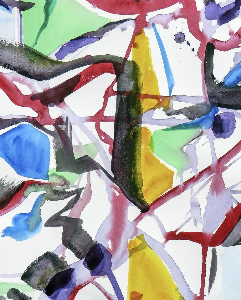 Original Abstract Painting by Julián García-Viso