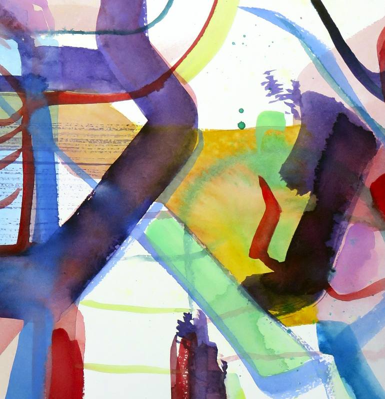 Original Abstract Painting by Julián García-Viso