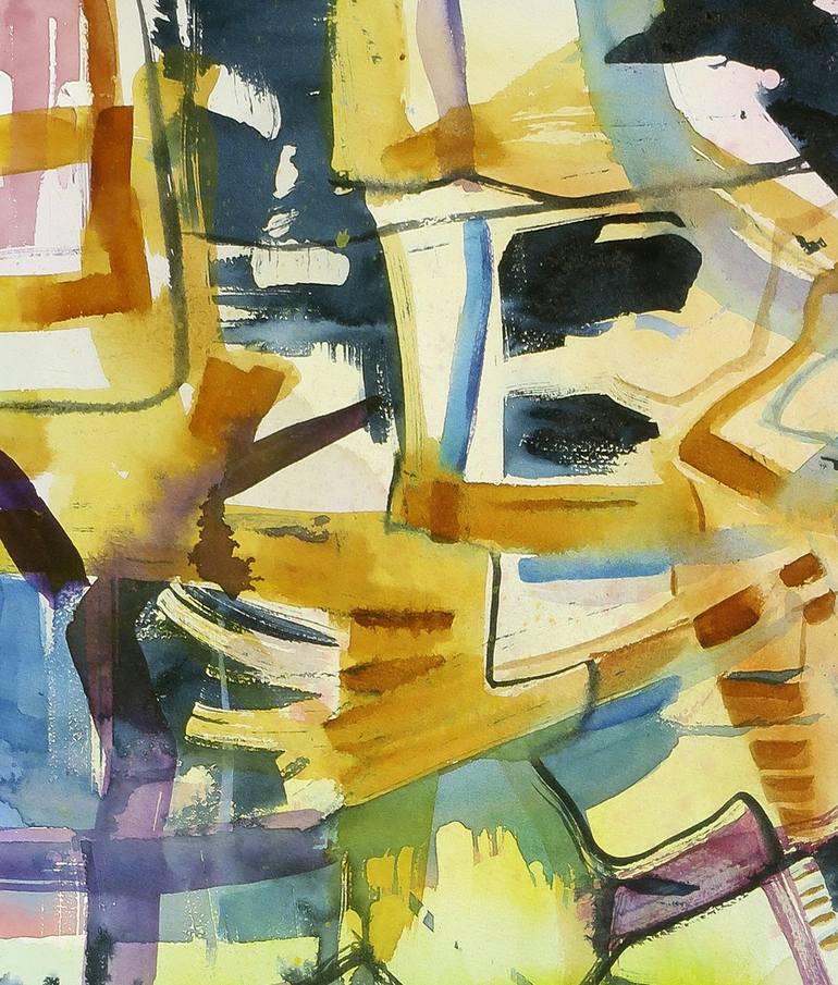 Original Abstract Painting by Julián García-Viso